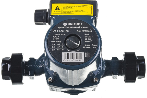 UNIPUMP Насос циркуляционный (отопл) CP 25-60 180